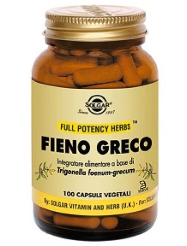 Solgar fieno greco mso 100 capsule