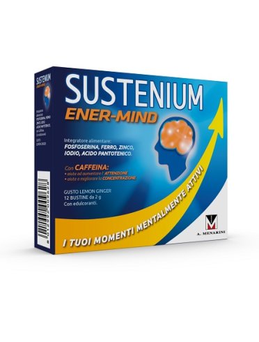 Sustenium memo energy break - integratore alimentare per la memoria - 12 bustine