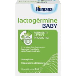 LACTOGERMINE BABY GOCCE FLACONE DA 7,5 G CON TAPPO SERBATOIOE CONTAGOCCE