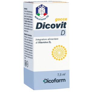 Dicovit D Gocce Integratore Vitamina D3 7,5 ml