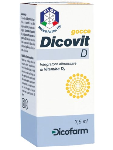 Dicovit d gocce integratore vitamina d3 7,5 ml