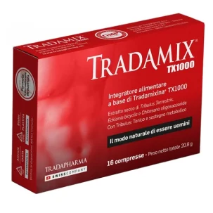 TRADAMIX TX 1000 ASTUCCIO 16 COMPRESSE DUE BLISTER 8 COMPRESSE