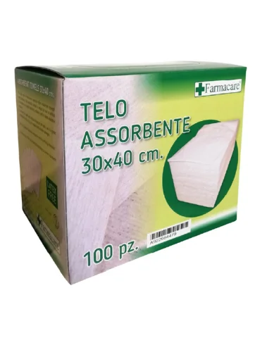 Telo assorbente 30x40cm 100 pezzi Telo assorbente 30x40cm 100 pezzi