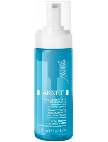 Bionike aknet - detergente viso riequilibrante per pelli a tendenza acneica - 150 ml