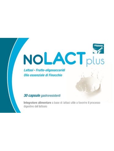 Nolact plus integratore per intolleranti al lattosio 30 capsule
