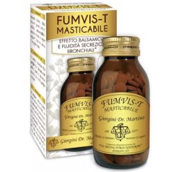 Fumvis T Masticabile - Integratore per Vie Respiratorie - 180 Pastiglie