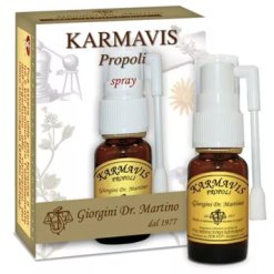 Karmavis Propoli Spray - Integratore per Vie Respiratorie - 15 ml