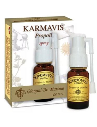 Karmavis propoli spray - integratore per vie respiratorie - 15 ml