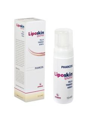 Pharcos liposkin spuma - detergente in corso di terapia anti-acne - 150 ml