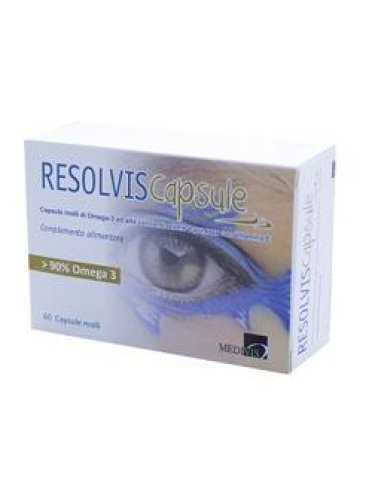 Resolvis - integratore di omega 3 e vitamina e - 60 capsule