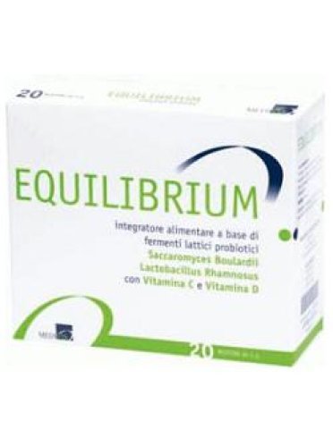 Equilibrium - integratore di fermenti lattici probiotici - 20 bustine
