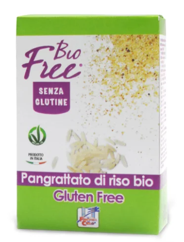 Fsc bio free pangrattato di riso biologico vegan 250 g Fsc bio free pangrattato di riso biologico vegan 250 g