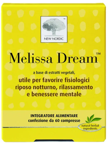 Melissa dream integratore per dormire 60 compresse Melissa dream integratore per dormire 60 compresse