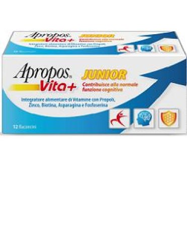 Apropos vita+ junior 12 flaconcini 10 ml