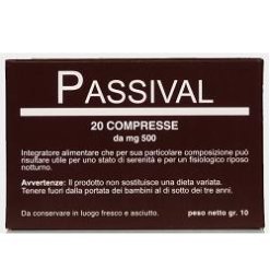 PASSIVAL ESTRATTO ERBORISTICO 20 COMPRESSE 10G