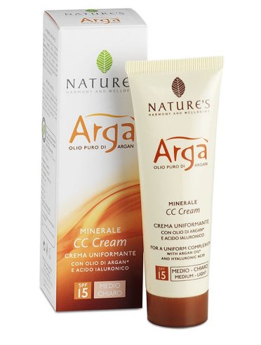 Arga' minerale cc cream viso medio chiara 50 ml