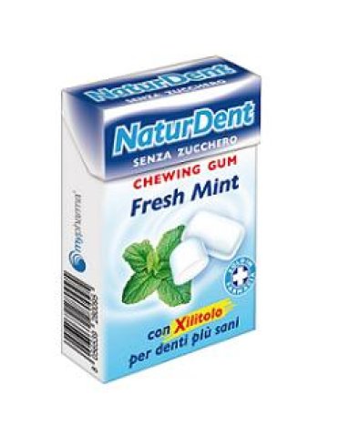 Naturdent fresh mint chewingum