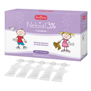 Nebial 3% Soluzione Salina Ipertonica 20 Flaconcini
