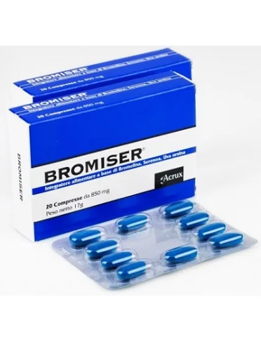 Bromiser 20 compresse 850 mg Bromiser 20 compresse 850 mg