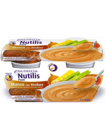 Nutilis pasti manzo con verdure 2 x 300 g Nutilis pasti manzo con verdure 2 x 300 g
