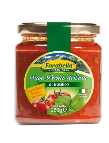 Farabella sugo pronto casa basilico 280 g Farabella sugo pronto casa basilico 280 g