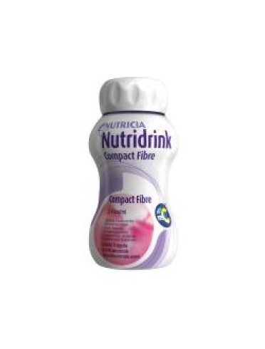 Nutricia nutridrink compact fibre supplemento nutrizionale 4 x 125 ml