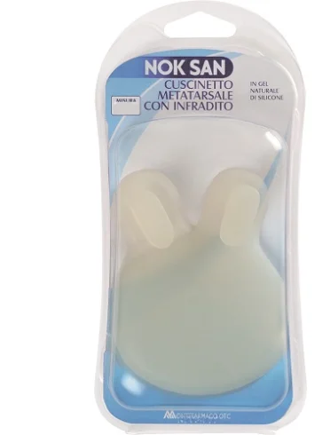 Nok san gel cuscinetto metatarsale con infradito s/m