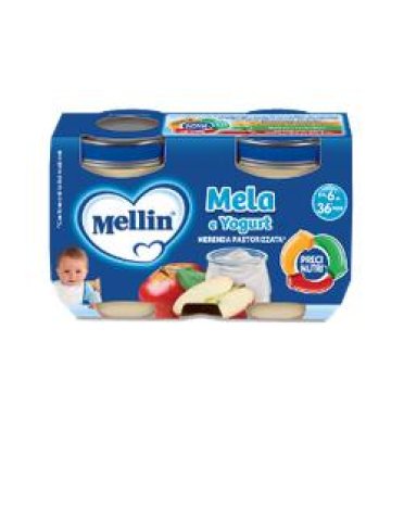 Mellin merenda yogurt mela 2 x 120 g