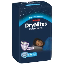 HUGGIES DRYNITES 8/15 ANNI GIRL L 27/57KG PACCO SINGOLO 9 PEZZI