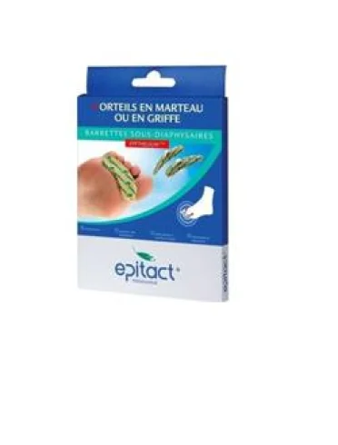 Epitact barrette sotto-diafisarie - barretta protettiva in silicone ad uso podologico per donna - 1 paio