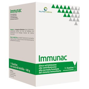 Immunac Integratore per Difese Immunitarie 14 Bustine