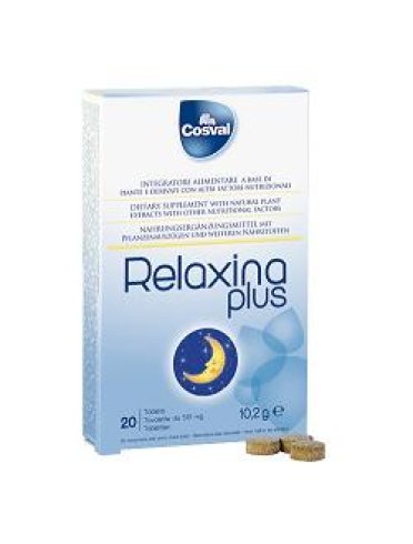 Relaxina plus - integratore per favorire il sonno - 20 tavolette