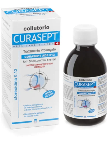 Curasept ads collutorio 012 + dentifricio gel omaggio Curasept ads collutorio 012 + dentifricio gel omaggio