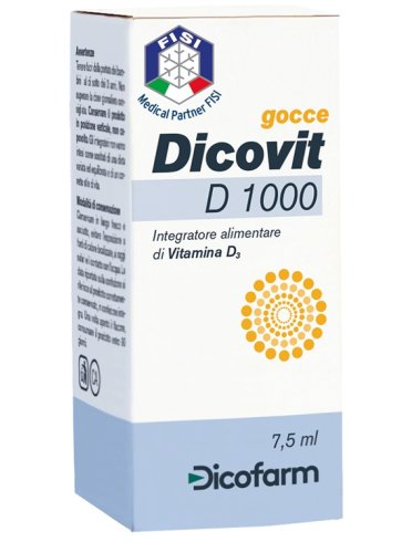 Dicovit d 1000 integratore vitamina d3 7,5 ml