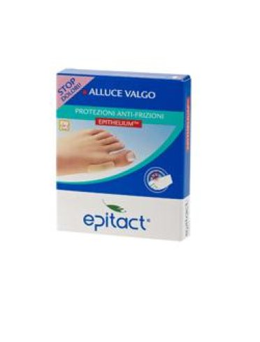 Protezione per alluce valgo epitact in silicone confezione mini taglia unica 2 pezzi