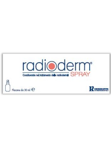 Medicazione spray radioderm 30 ml