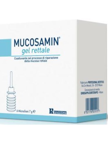 Gel rettale mucosamin 6 microclismi da 7 g Gel rettale mucosamin 6 microclismi da 7 g