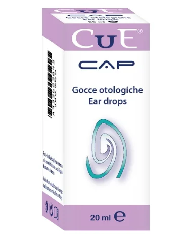 Cue cap gocce otologiche 20 ml Cue cap gocce otologiche 20 ml