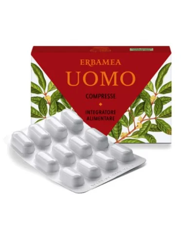 Erbamea uomo integratore tonico 24 compresse Erbamea uomo integratore tonico 24 compresse