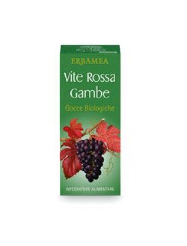 Vite rossa gambe gocce biologiche 100 ml