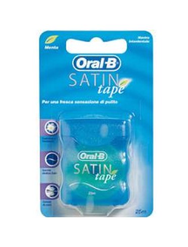 Oral-b satin tape - filo interdentale - 25 m