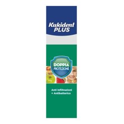 Kukident Plus Doppia Protezione - Crema Adesiva per Protesi Dentarie - 40 g