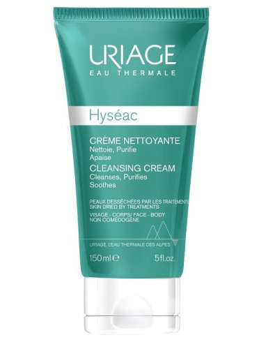 Uriage hyseac - crema detergente viso - 150 ml