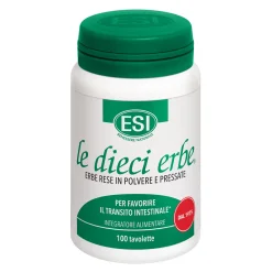 Esi le Dieci Erbe - Integratore per la Regolarità Intestinale - 100 Tavolette