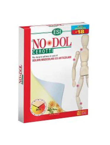 Esi no dol - cerotto per dolori articolari e muscolari - 10 pezzi Esi no dol - cerotto per dolori articolari e muscolari - 10 pezzi