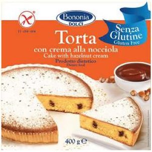 BONONIA TORTA ALLA CREMA DI NOCCIOLA SENZA GLUTINE 400 G