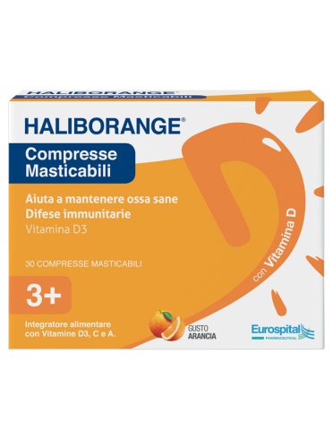 Haliborange integratore di vitamina d3 30 compresse