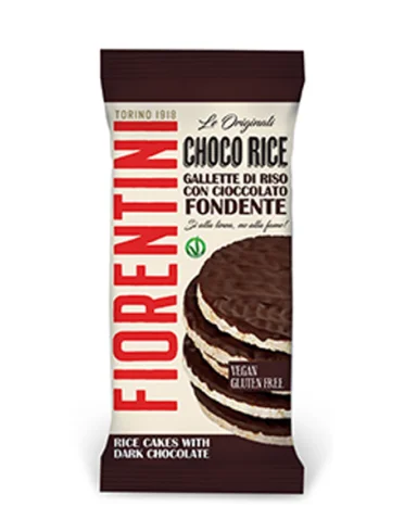 Choco rice gallette di riso con cioccolato fondente 100 g Choco rice gallette di riso con cioccolato fondente 100 g