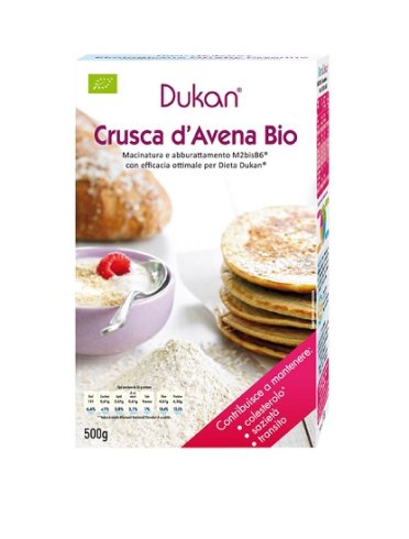 Dukan crusca avena bio 500 g