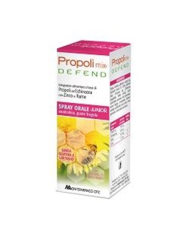 Propolimix defend spray orale junior analcolico 30 ml gustofragola